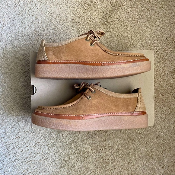 Clarks Moc Dark Sand - Picture 3 of 5